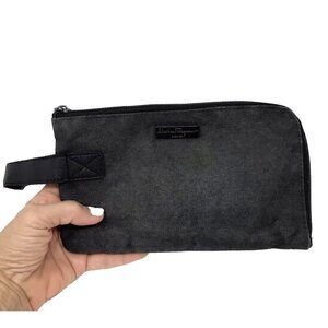 Salvatore Ferragamo Perfume Avianca Zip Around Make Up Cosmetic Bag Travel